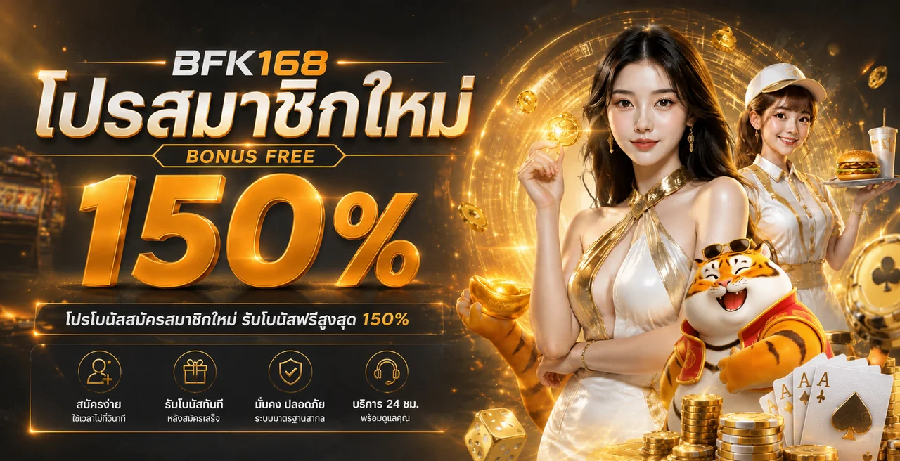 BFK168 ทางเข้าเว็บตรงล่าสุด สมัครง่าย ฝากถอนออโต้