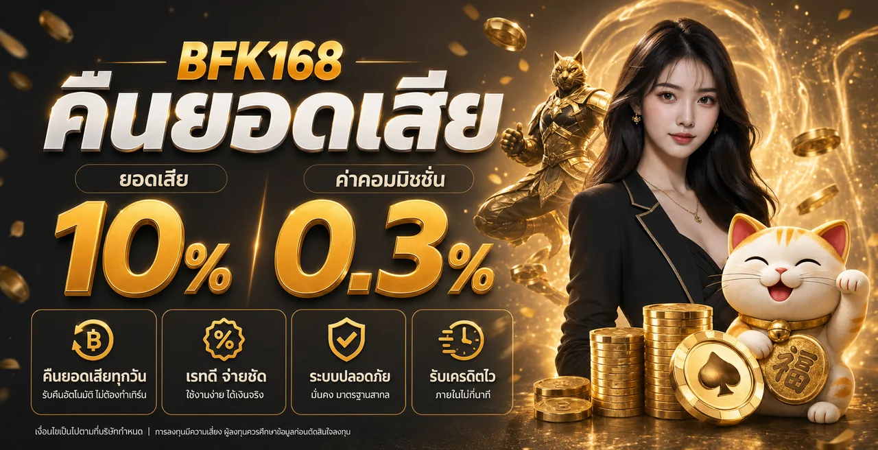 BFK168 ทางเข้าเว็บตรงล่าสุด สมัครง่าย ฝากถอนออโต้