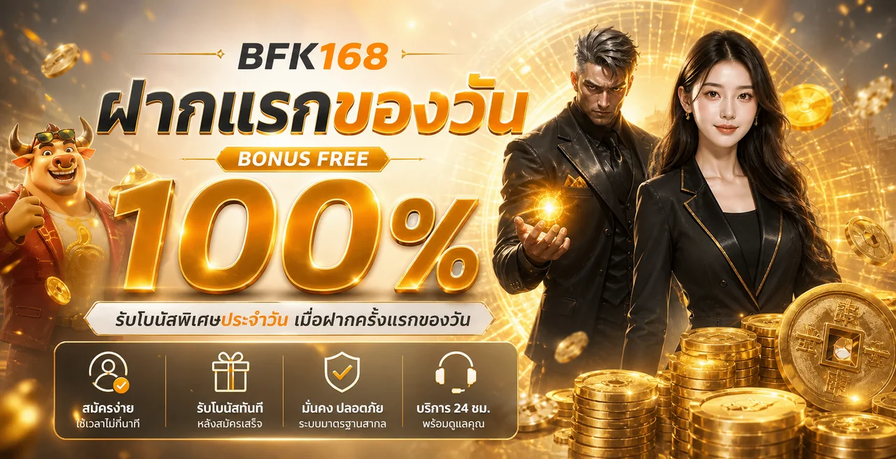 BFK168 ทางเข้าเว็บตรงล่าสุด สมัครง่าย ฝากถอนออโต้